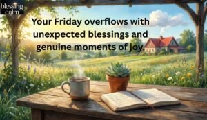 Good Morning Friday Blessings