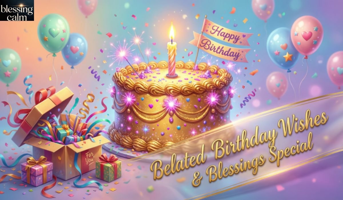 Belated Birthday Blessings