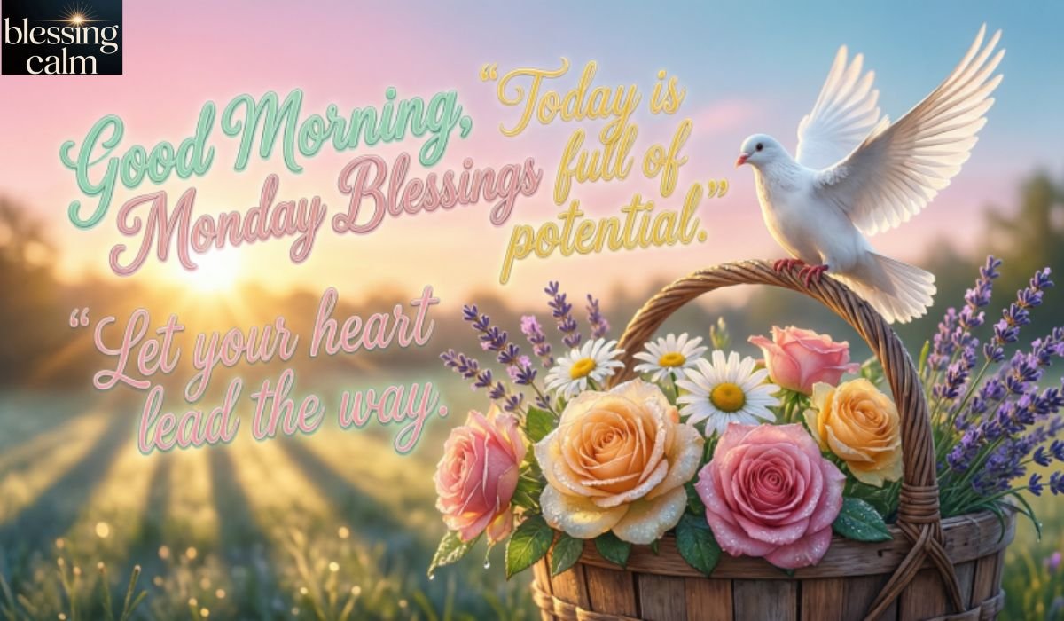 Good Morning Monday Blessings,