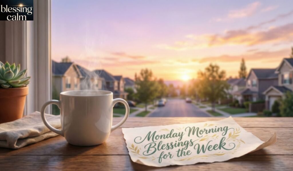 Monday Morning Blessings for the Week