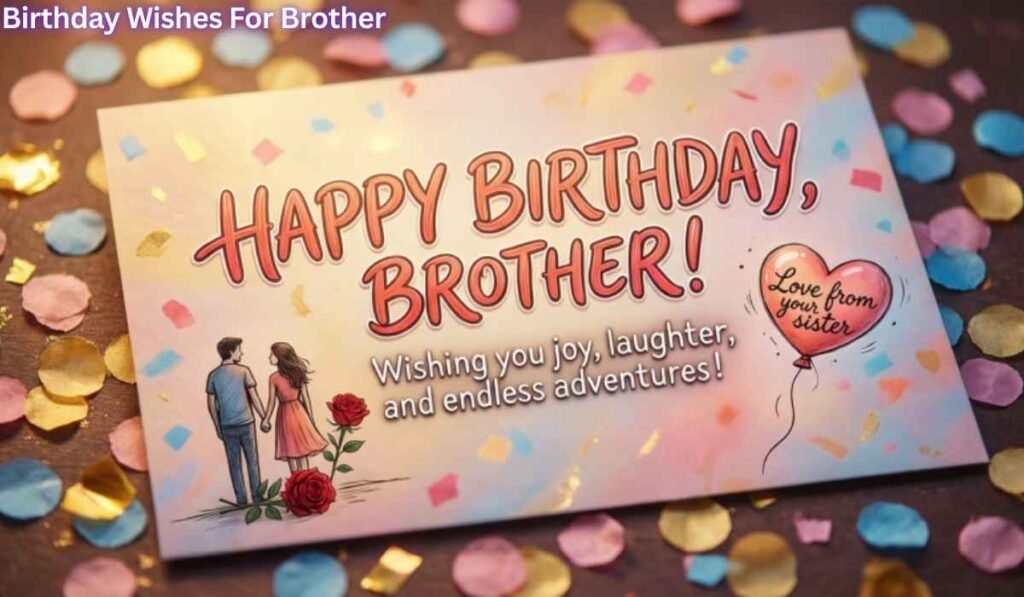Birthday Wishes For Brother
