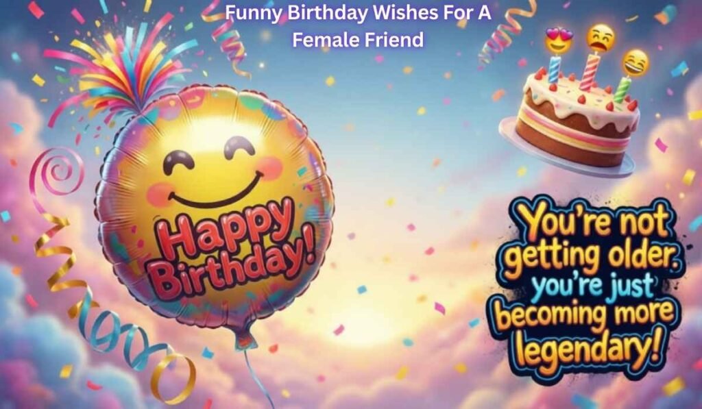 Funny Birthday Wishes For A Female Friend
