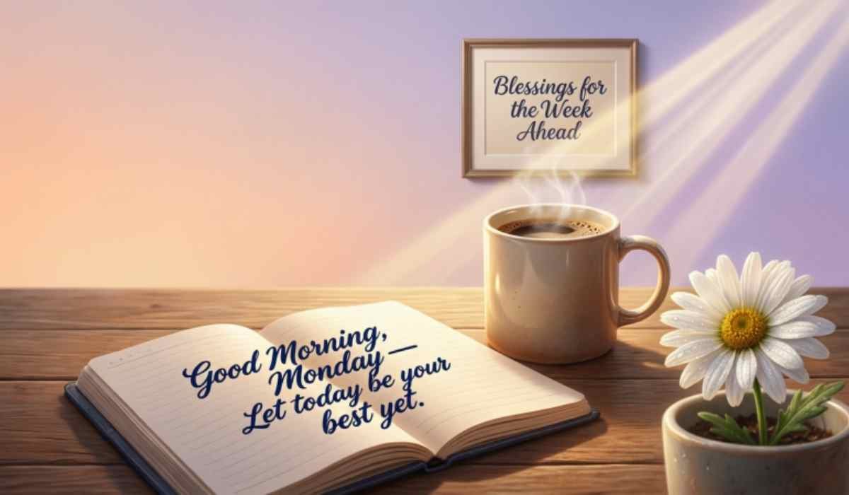 Good Morning Monday Blessings