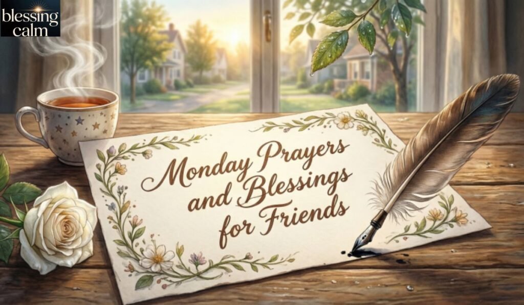 Monday Prayers and Blessings for Friends