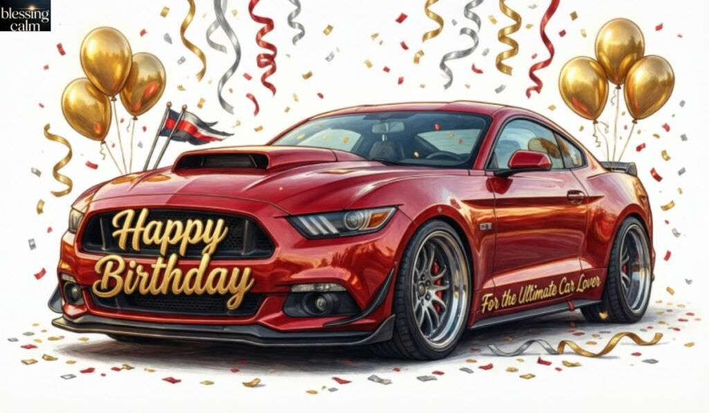 Personalized Happy Birthday Car Lover Messages