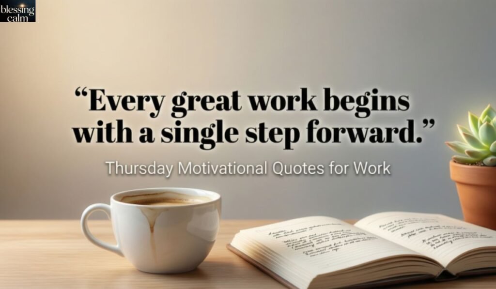 Thursday Motivational Quotes for Work