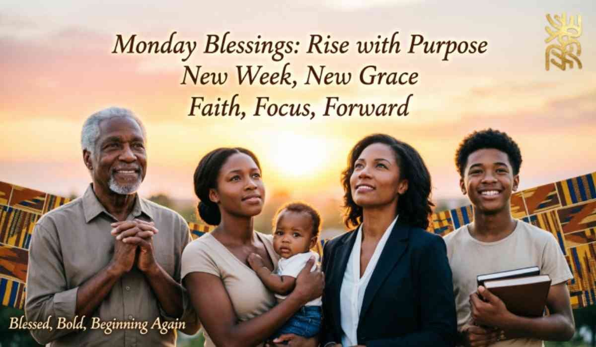 African American Monday Blessings