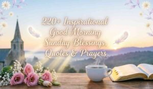 Inspirational Good Morning Sunday Blessings