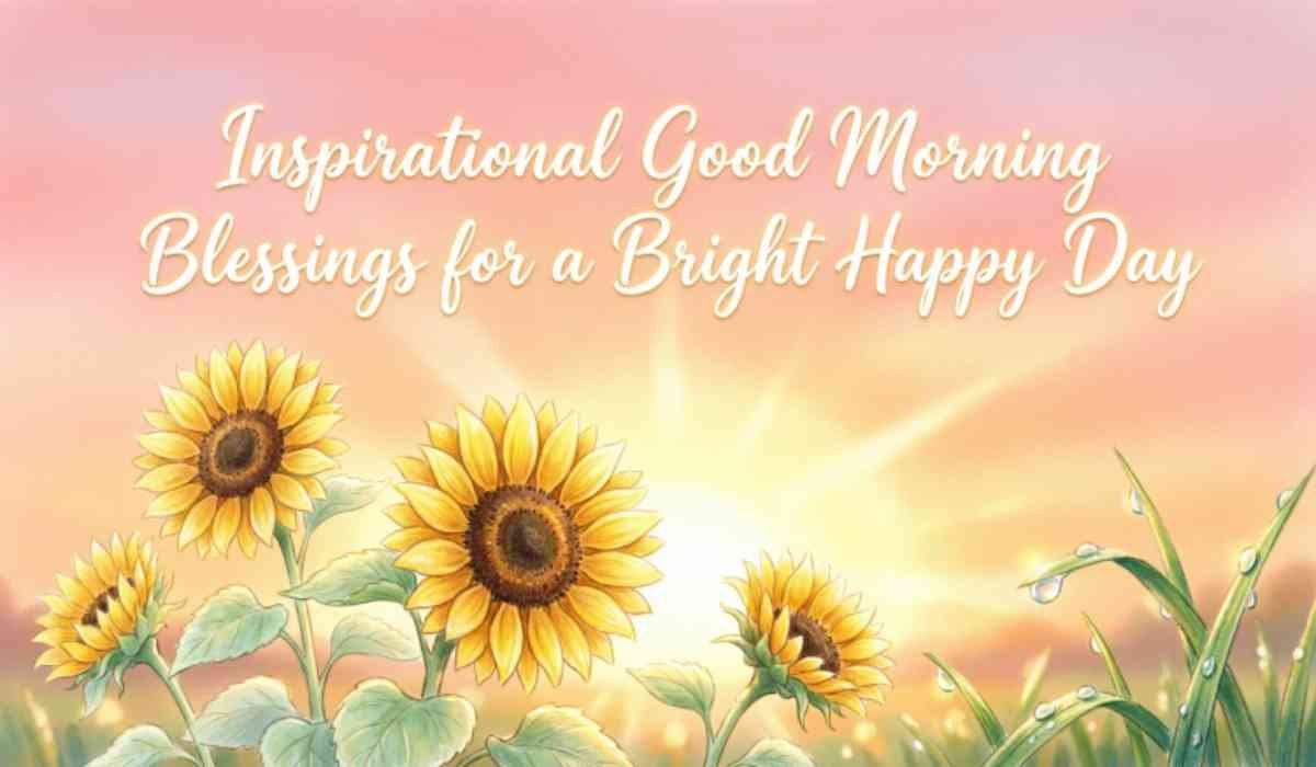 Inspirational Good Morning Blessings