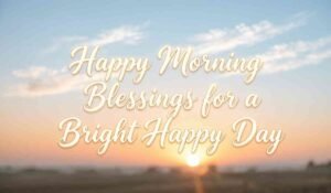Happy Morning Blessings