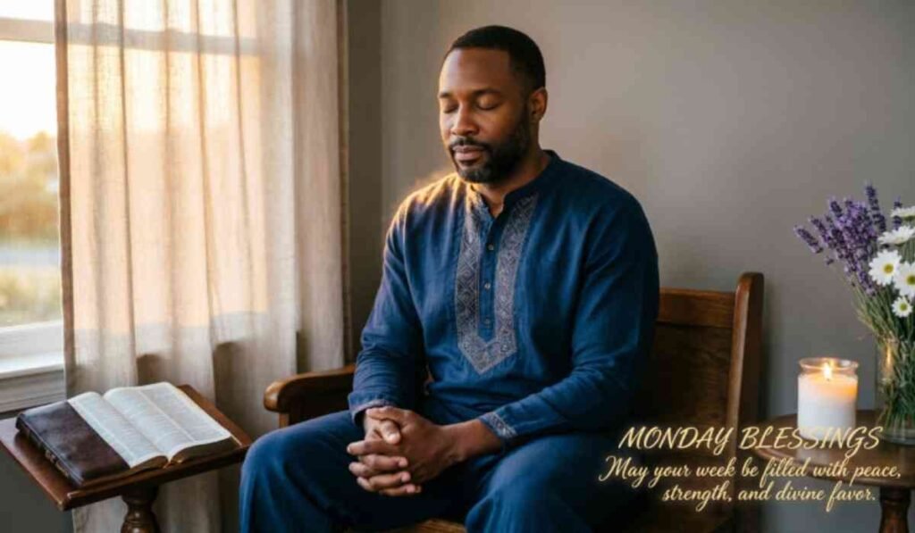 African American Evening Monday Blessings