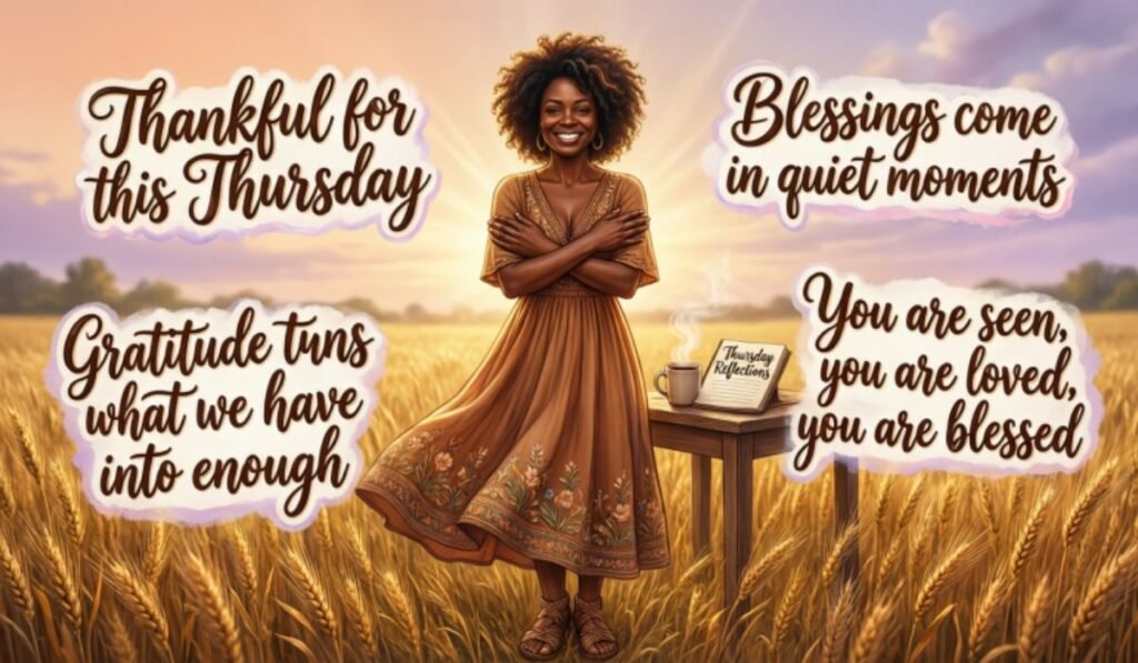 African American Thursday Blessings Images and Quotes
