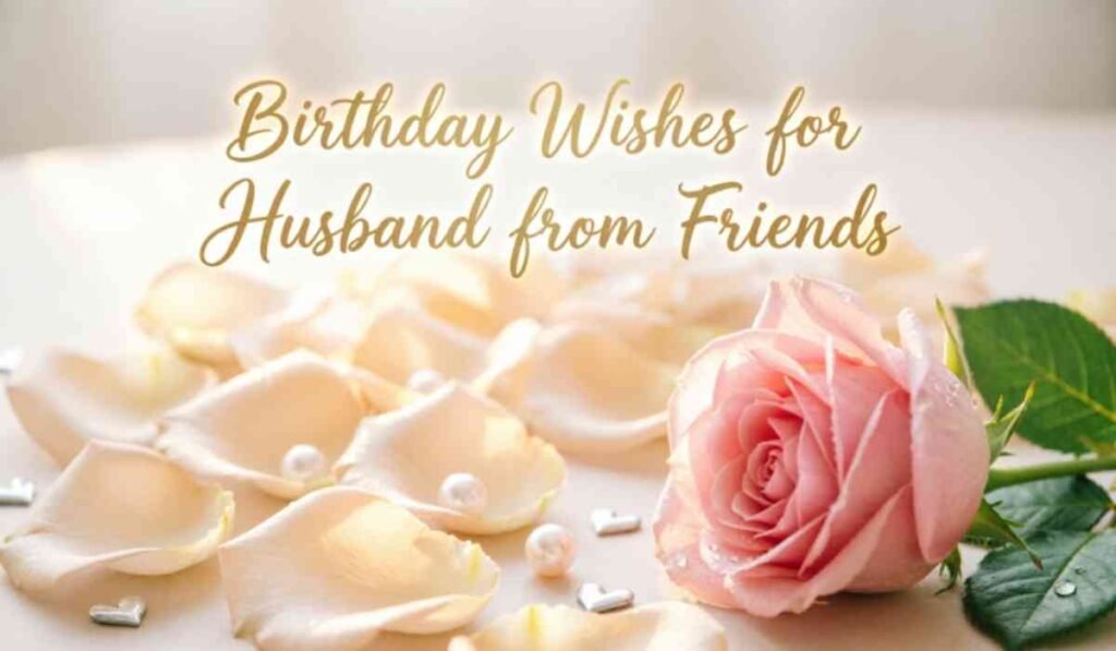 Birthday Wishes for Husband from Friends