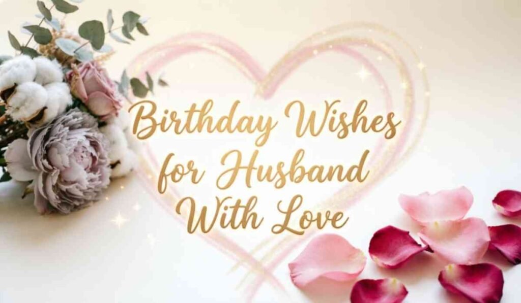 Birthday Wishes for Husband With Love
