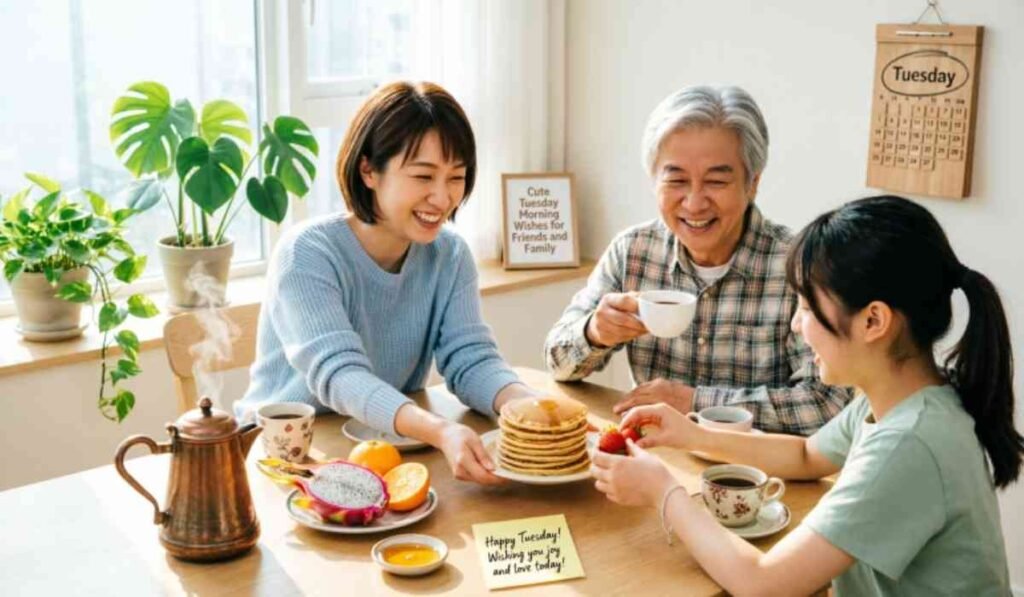 Cute Tuesday Morning Wishes for Friends and Family