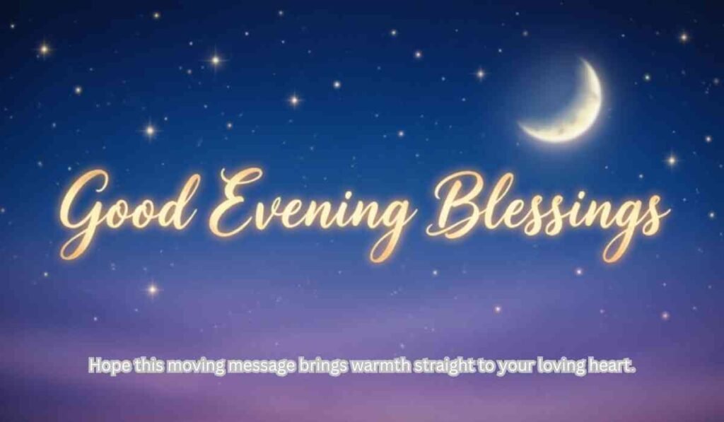Good Evening Blessings GIF