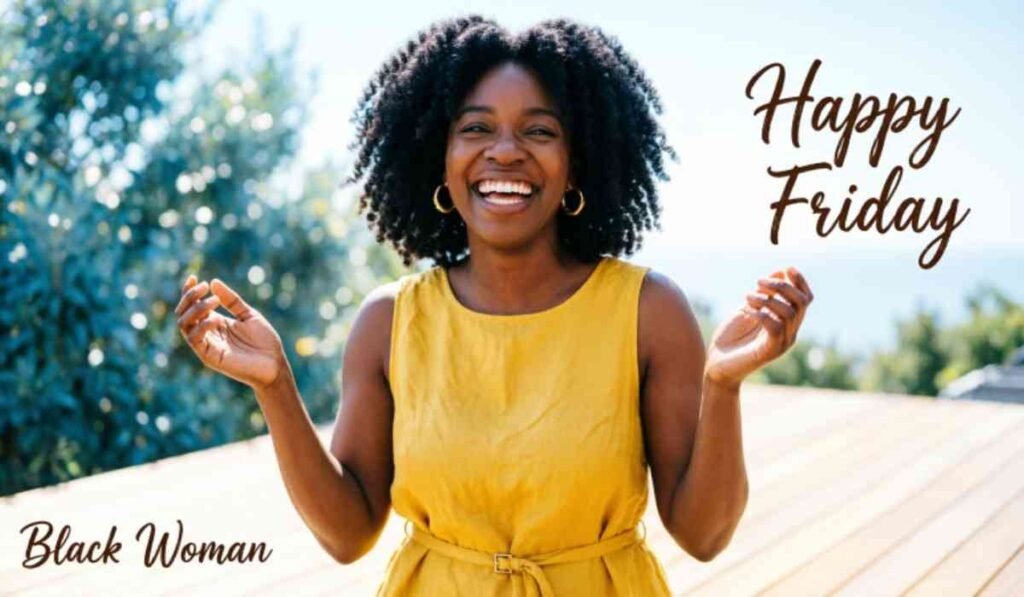 Happy Friday Black Woman Images and Quotes
