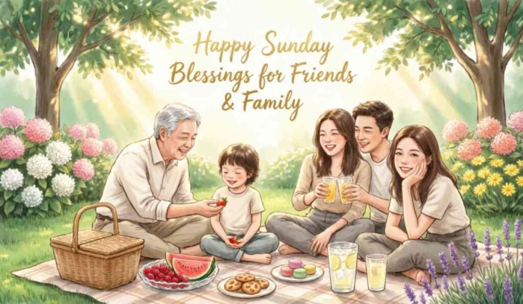 Happy Sunday Blessings for Friends & Family