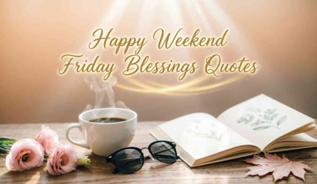 Happy Weekend Friday Blessings Quotes