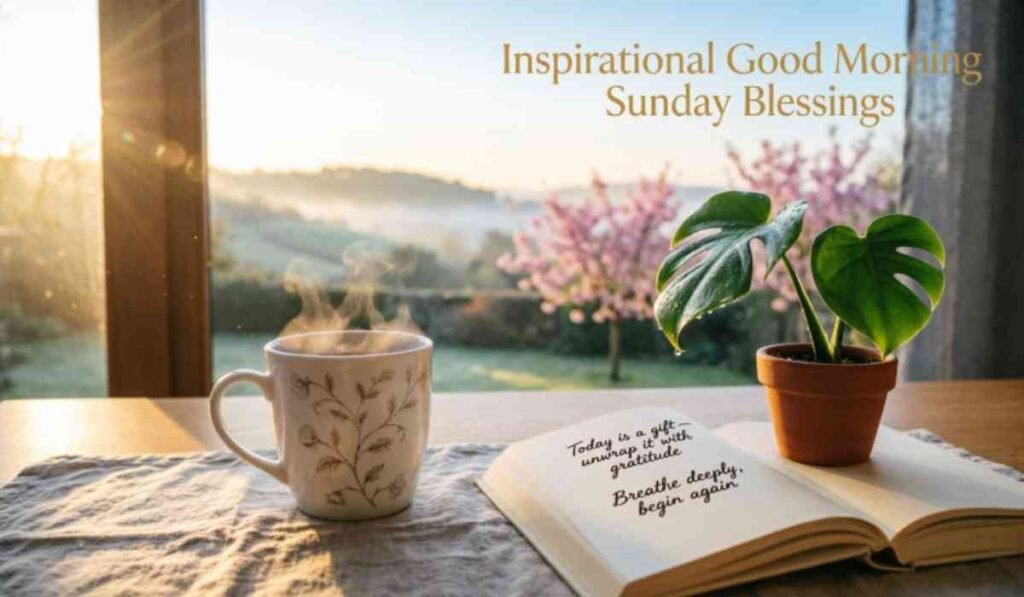 Inspirational Good Morning Sunday Blessings