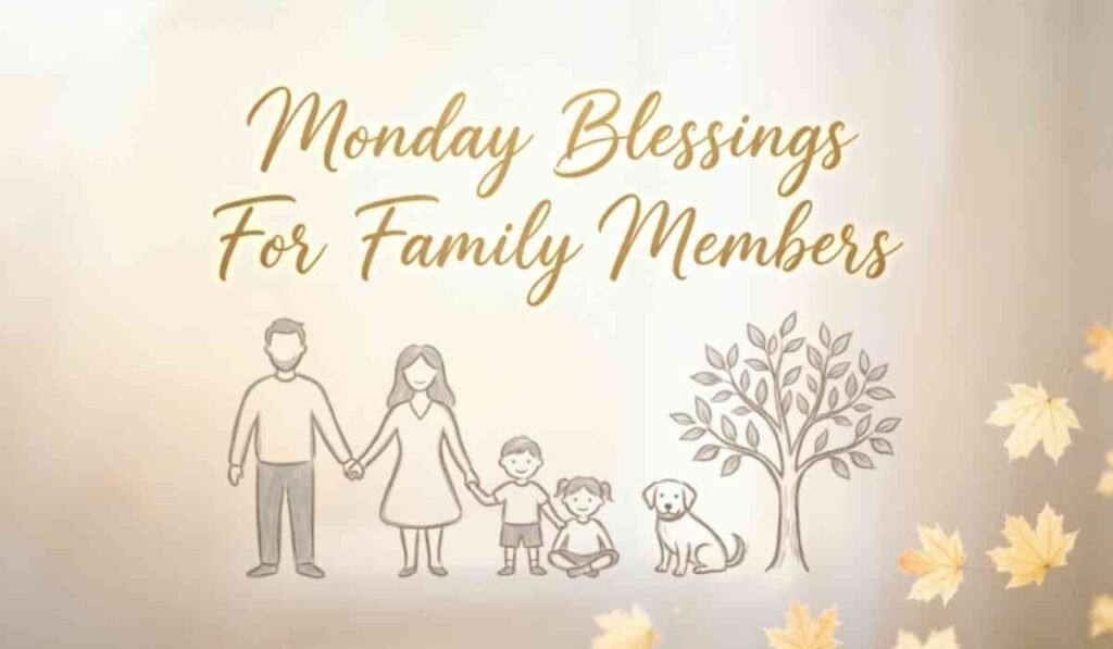 Monday Blessings For Family Members
