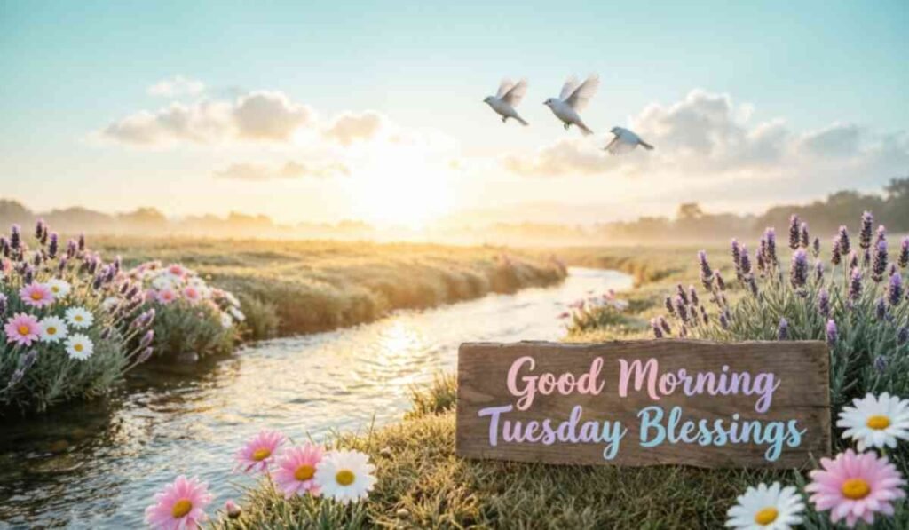 Positive Good Morning Tuesday Blessings