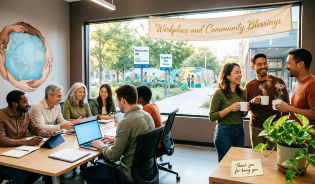 Workplace and Community Blessings