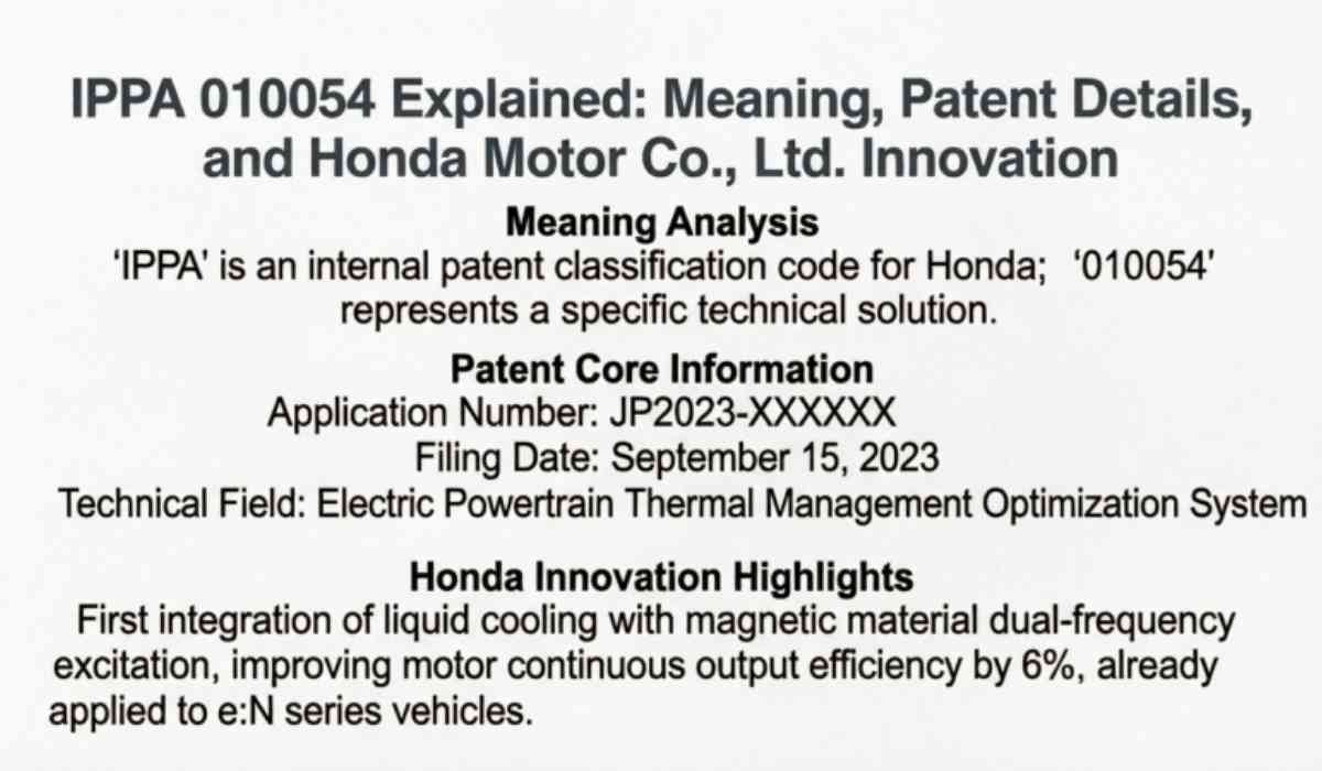 IPPA 010054 Explained
